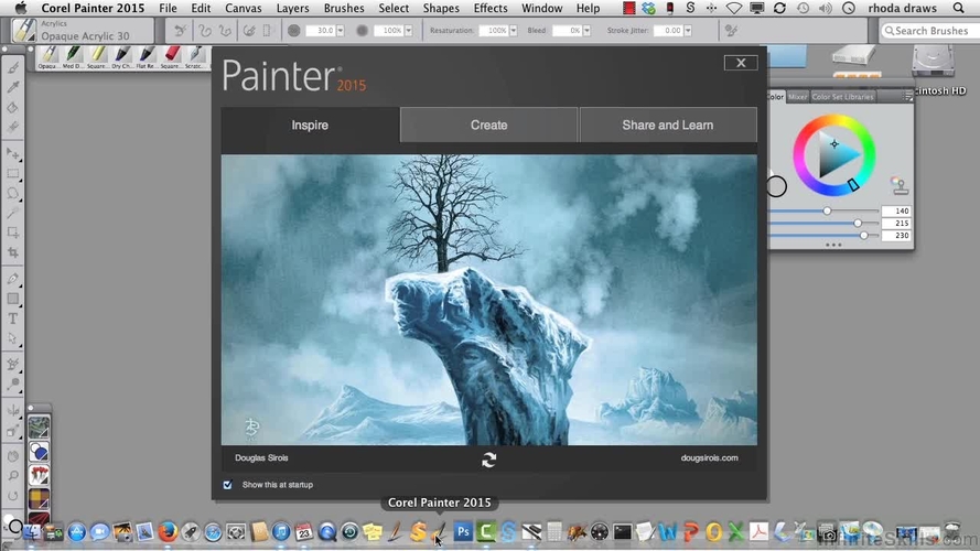 download corel painter free
